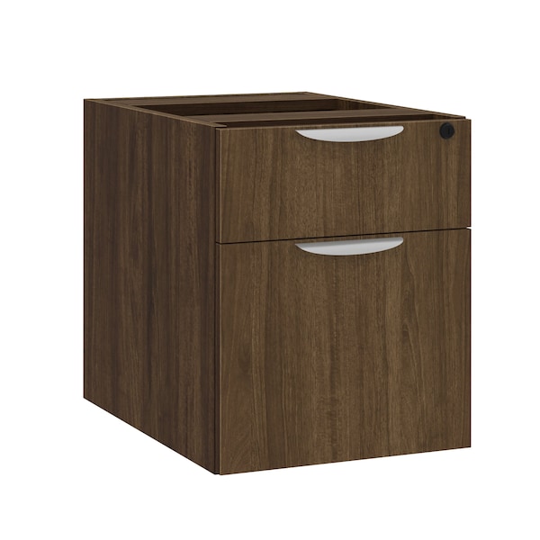 Officesource OS Laminate Collection 2 Drawer Hanging Pedestal - Box/File OS107MW - main